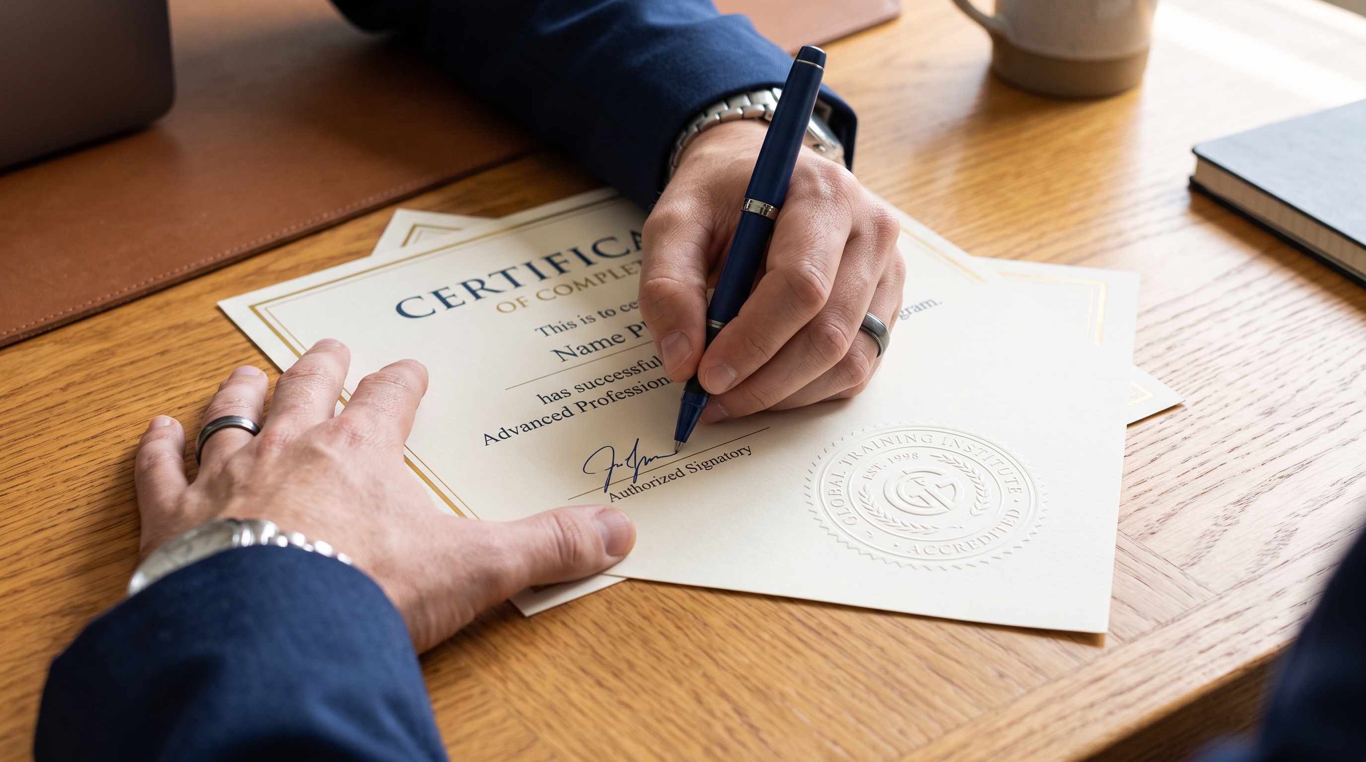 Vos documents réglementaires, générés et inaltérables.